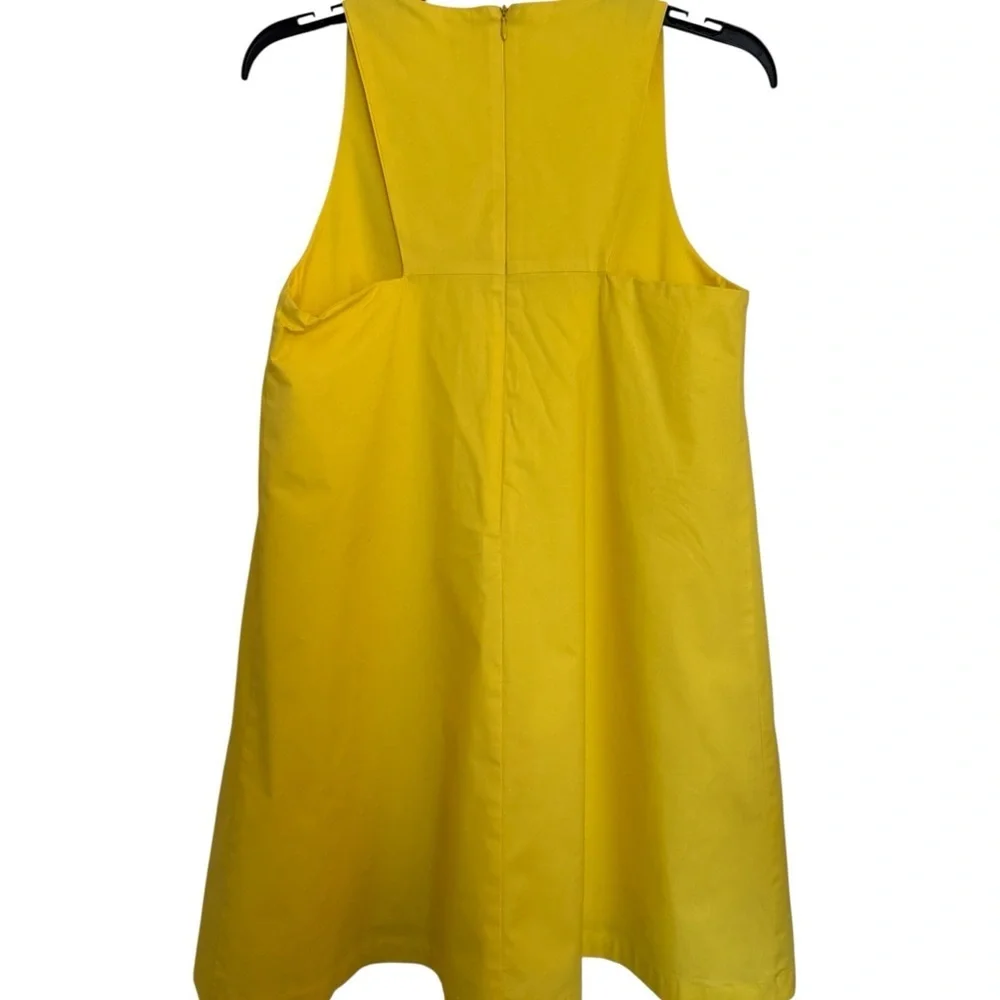 Free People Vivid Yellow Sleeveless Mini Dress - Picture 4 of 5